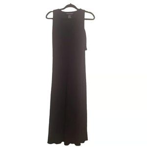 Jones New York Dress Sleeveless Black Dress V-NECK Women’s Size Large